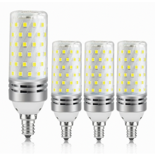 E14 LED-kaarslamp 16W warm wit 3000K, 1600LM, equivalent aan halogeenlamp 100W-120W, niet dimbaar, AC 175-265V, 360 graden stralingshoek