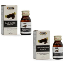 Hemani Black Radish Seed Oil |Natural Hair & Scalp Care Oil for Nourished, Healthy-Looking Hair | - 30ml (Pack Of 2)