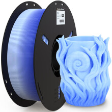 PRYNZU PLA+ 3D-Drucker Filament, Farbverlauf, 1,75 mm, hohe Zähigkeit, 1 kg Spule