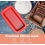 2 Piece Silicone Loaf Pan Set, Non Stick Bread and Cake Baking Molds, Rectangular Bakeware for Homemade Loaves 5