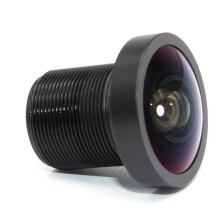 2,655 mm 5-MP-Fisheye-Objektiv M12 1/2,5" JSD2528 180-Grad-Panoramaaufnahme Autokamera-Objektiv Zubehör