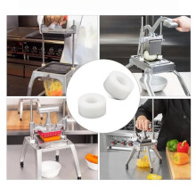 4 Pezzi 379009 Rondelle di Ricambio - Rondella In Gomma da 3/8" 2241001 per Tagliaverdure, Affettatrici, Tritatutto e Cuneizzatori per Vollrath