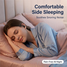 Bouchons D'Oreilles en Silicone Insonorisés, Bouchons D'Oreilles Antibruit pour Dormir sur le Côté, pour les Ronflements, les Voyages et le Sommeil