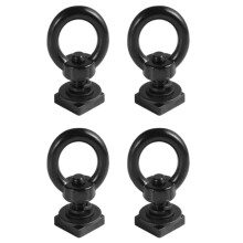 T Track Mount Tie Down Anchor for Roof Rack, M8 Heavy Duty Shaped Eye Bolt, Stainless Steel T Bolt Tie Down Rings