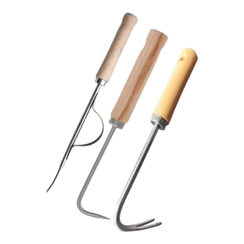3PCS Weed Puller Tool, Hand Weeding Tools for Garden Plants, Loose Soil & Drip Irrigation Gardening Hand Tools