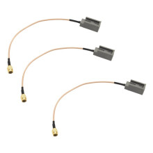 3Pcs Car Antenna Adapter, GT5 (M) to SMA (M) for GSM GPS DAB Radio Connection