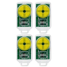 4Pcs Garage Door Remote Control for ATA PTX5 PTX-5 TrioCode PTX-5v1 PTX-5v2 433.92MHz Handheld Transmitter