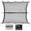 Pickup Bed Cargo Net Set Heavy-Duty Stretchable Elastic Net with 8 Hooks for Trucks & SUVs 1