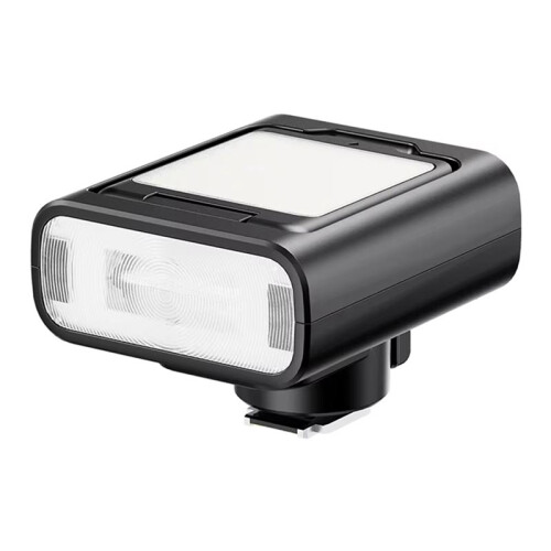 FT16 TTL Camera Flash LED Light GN16 High-Speed Sync TTL Shoe Mount Flashlight with Independent Flip LED Video Light A