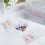 Press  Nail Organizer, 12pcs Clear Storage Box with Double-Sided Tapes for Nail Art Display Classification Organizer 5