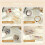 Press  Nail Organizer, 12pcs Clear Storage Box with Double-Sided Tapes for Nail Art Display Classification Organizer 7