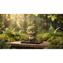 Acryl-Vitrine für Figuren und Überraschungsboxen - Transparente Aufbewahrungsbox für Sammlerstücke und Spielzeug
