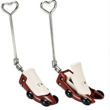 Boot Stretcher Men Women Cowboy Boots,Shoe Stretcher Adjustable Shoe High Instep&Width Shoe Tree (Red, Women 5-9.5)
