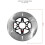 260mm Floating Brake Disc (4-Bolt Mount) for Motorcycle Rear Wheel Modification and Upgrades 6