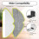 4 Pcs Replacement Mop Pads for   115 Combo, Washable Mop Cloths 4