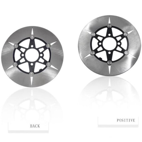 260mm Floating Brake Disc (4-Bolt Mount) for Motorcycle Rear Wheel Modification and Upgrades 2