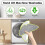 4 Pcs Replacement Mop Pads for   115 Combo, Washable Mop Cloths 5