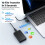 Extern Hårddisklåda MSATA Till USB 3.1 SSD-Låda 6 Gbps Lagringsfodraladapter för 3050 MSATA HD-Hårddisk 5