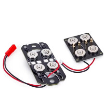 Suporte de Alimentação Magnética e Coluna Universal para Carroceria para TRX4 TRX6, Peças de Atualização para Carros RC 1/10 e 1/8