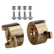 Hot Racing Brass Front Steering Block SCX30 Upgrade Parts