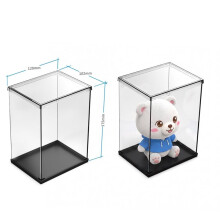 Acryl-Vitrine für Figuren und Überraschungsboxen - Transparente Aufbewahrungsbox für Sammlerstücke und Spielzeug