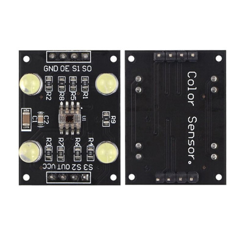 2PCS TCS3200/TCS230 RGB Color Recognition Sensor Module 3-5V Development Board for  DIY (Soldered) 2