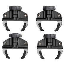 Kit de Montagem Rápida para Bagageiro de Teto - Presilhas Universais de Liberação Rápida para Bagageiros e Suportes de Teto de Carros
