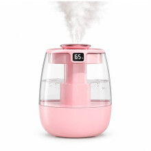 Humidificador de Aire de 1,3 L con Doble Puerto, Generador de Niebla Fría, Difusor de Fragancias, Aceites Esenciales, Aroma Humidificador