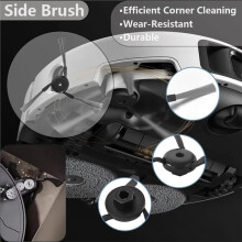 17pcs Replacement Parts Compatible for Mova P70 Pro Ultra Accessories Main Side Brush Filter Mop Dust Bag Spare Parts