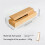 2pcs Solid Wood Towel Rack Hook - No-Drill, Adhesive Bathroom Organizer for Towels, Robes 5