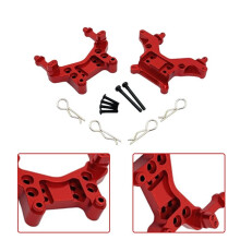 RC Car Upgrade Front and Rear Suspension Mounts Kit for MJX 1/16 1/16 16212 16209 16210 RC Car Accessories Red