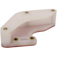 Double-Sided Aluminum Alloy Chain Guide/Slider - Suitable for CRF50 Dirt Bikes,Motorcycle Chain Guide Red