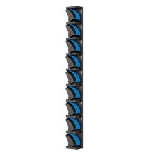 Wall-Mounted Fishing Rod Rack - Vertical Storage and Display Rack for Garage, Basement, or Boat Cabin
