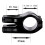 45mm Short MTB Stem - Compatible with 31.8mm/35mm Handlebar Upgrades 6