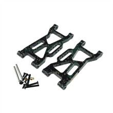 RC Car Upgrade Front Lower Control Arm Kit for MJX 1/10 10210 10208 V2 Version RC Car Accessories Green