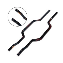 Kit de Phares Principaux Amélioré pour Voiture RC pour Mjx 1/18 H18P - Accessoires pour Voiture RC - Rouge