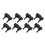 8Pcs Nozzle Brush for Flashforge Creator 5/Creator 5 Pro Nozzle Wiper Silicone Brush High Temp Resist Cleaning Brush 1