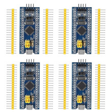4er-Pack STM32F103C8T6 ARM Minimum System Core Board, Micro-USB SWD Debug für Embedded DIY Learning