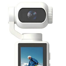 Portable HD 4K Action Camera Manual 90 180 Degree Rotation Video Recording Record Life Handheld Action Camera Orange