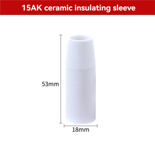 10PCS MB15AK Protection Nozzle Ceramic Welding Shield Cup, Euro Style Replacement Nozzle for Welded Torch 2