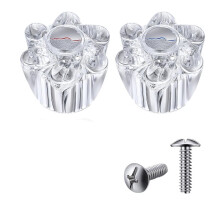 Duschgriff-Ersatz für Pfister Contessa & Windsor, Transparente Wannen- und Duschgriffe, 2er-Pack