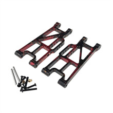 RC Auto Upgrade Achterste Onderste Draagarm Kit voor Mjx 1/10 10210 10208 V2 Versie RC Auto Accessoires Rood