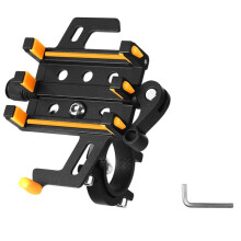 Support de Téléphone pour Moto - Fixation Multi-Griffes Anti-Chute pour Guidon - Convient Aux Vélos et Scooters Électriques