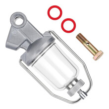 311272 Fuel Sediment Bowl Assembly Replace NCA9155D,Fuel Filter Bowl for Tractor NAA 600 800 2000 4000 Gas Engines