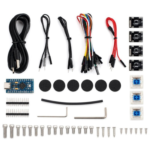 Hackman3D  Controller 6-DoF Navigation Controller Open-Source DIY Hall-Effect Joystick for CAD & 3D Modeling 1