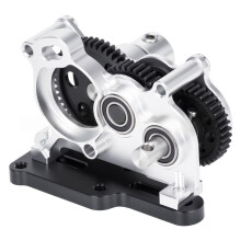 OD-4 Transmission LCG Gearbox with Slipper Pad for 1/10 Cheater Rigs Capra Axle DIY Chassis Upgrade Parts