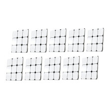10 Selbstklebende PVC-Bodenfliesen - Strapazierfähige, Einfach Anzubringende Bodenaufkleber für Badezimmer und Balkone.