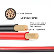 8AWG Extra Battery Extension Cable for M8 O Terminal to XT150 Power Wire 1m for Power Station