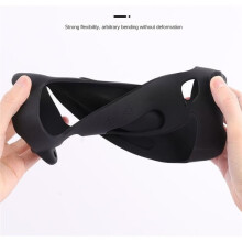 Silicone Speaker Case with Shoulder Strap -Proof Protective Sleeve Dirt-Proof for Charge 6 Speaker Black