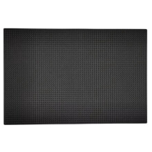 Barmat 17,7 X 11,8 Inch Dik, Duurzaam en Stijlvol, Zwart, Anti-Slip, Niet-Giftig, Serveermat voor Koffiebars